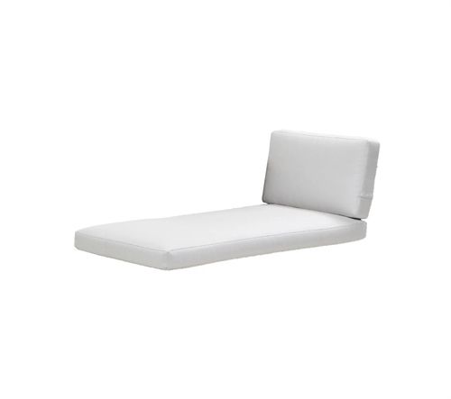 Cane-line Outdoor Connect Hyndesæt til Chaiseloungemodul - White 