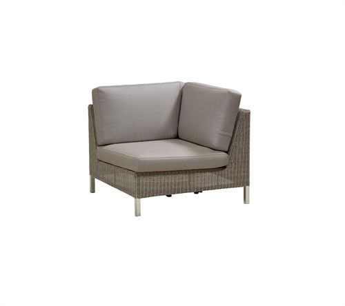 Cane-line Outdoor Connect Kissenset für Eckmodul – Taupe