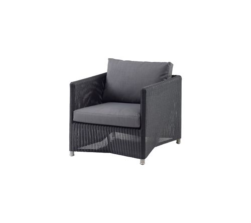 Cane-line Outdoor Diamond Loungestol  - Graphite