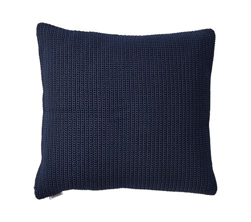 Cane-line Outdoor Divine Dekokissen 50x50 cm – Mitternachtsblau VORBESTELLUNG: MITTE AUGUST 2024
