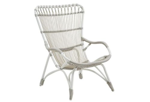 Sika-Design Monet Außensessel SH: 40 cm – Taubenweiß
