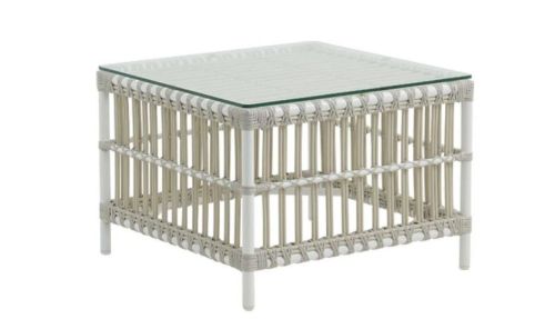 Sika-Design Caroline Exterior Beistelltisch 60x60 cm - Taubenweiß