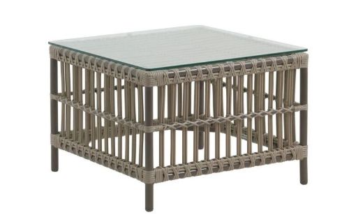 Sika-Design Caroline Exterior Beistelltisch 60x60 cm - Moccachino