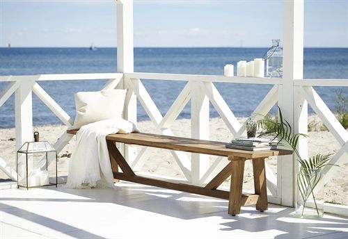 Sika-Design George Bench B: 220 cm – Teak