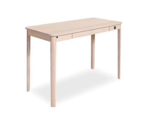 Skovby SM131 Skrivebord 115x74 cm - Hvidolieret Eg