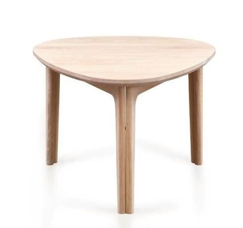 Skovby SM206 Sofabord  65x63 cm - Hvidolieret Eg/Sort Nanolaminat