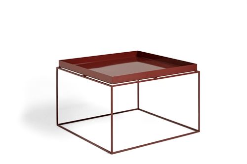 HAY Tray Table 60x60 cm - Chocolate High Gloss