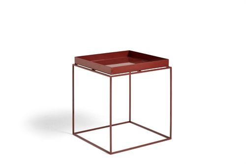HAY Tray Table M 40x40 cm - Chocolate High Gloss 