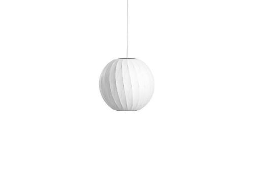 HAY Nelson Ball Crisscross Bubble Pendel - Ø: 32,5 cm - Off White