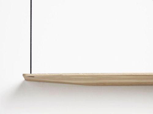 Woud Stedge Zusatzregal L: 60 cm – Weiß pigmentierte lackierte Eiche