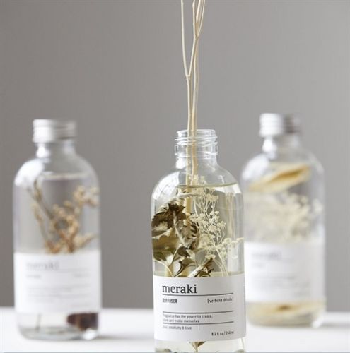 Meraki Dufterfrischer mit 7 Stäbchen – Verbena Drizzle