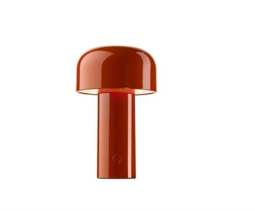 FLOS Bellhop Battery Bordlampe H: 21 cm - Murstensrød