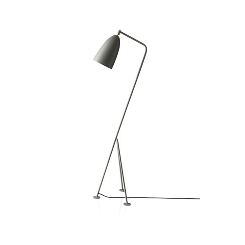 GUBI Gräshoppa Floor Lamp H: 125cm - Dusty Blue