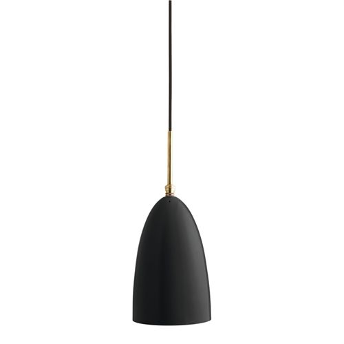 GUBI Gräshoppa Pendant H: 37 cm - Black