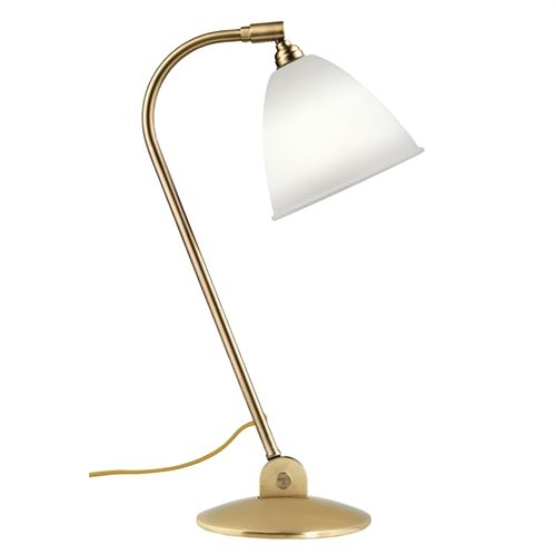 Bestlite BL2 Table Lamp Ø:16 cm Brass base - Bone China skærm