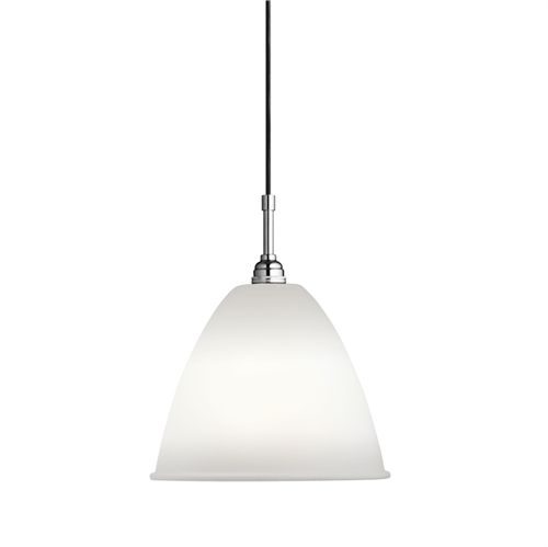 Bestlite BL9 Pendant Ø:21 cm  M  Chrome Base - Bone China skærm
