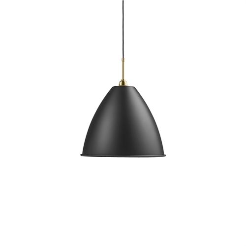Bestlite BL9 Pendant Ø:40 cm  L  Brass base - Charcoal Black skærm