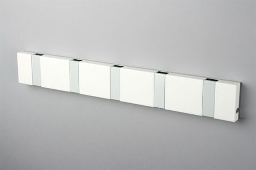 KNAX Lite 5 knagerække L: 33cm - Hvid/Grå