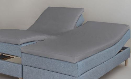 CPH Living Splitlagen Percale H60 180x200x11 cm - Mørkegrå