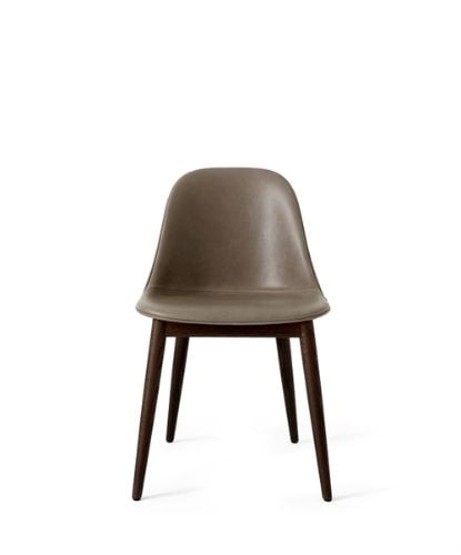 Audo Copenhagen Harbour Side Dining Chair SH: 45 cm - Dakar 0311 / Dark Stained Oak Base