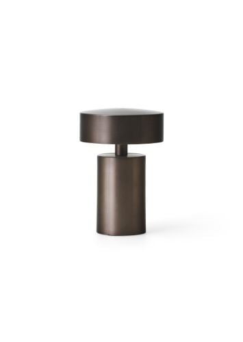 Audo Copenhagen Column Table Lamp Portable Ø: 12 cm - Bronze