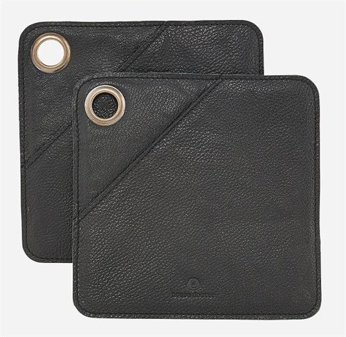 House Doctor Grydelapper Square 20,5 x 20,5 cm - Sort