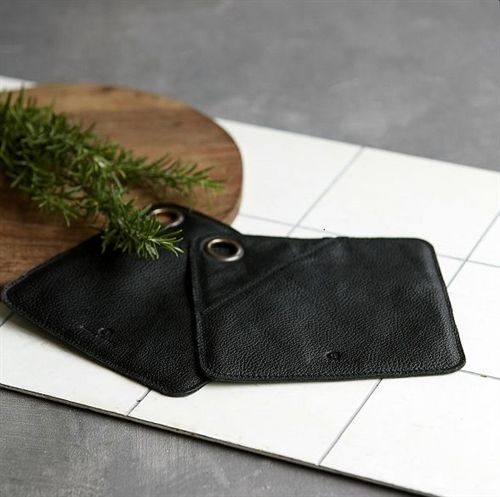 House Doctor Topflappen Quadratisch 20,5 x 20,5 cm – Schwarz OUTLET