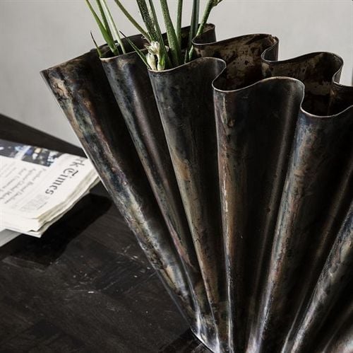 House Doctor Flood Vase H: 30 cm - Antikbraun OUTLET