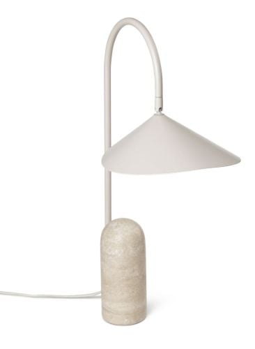 Ferm Living Arum Tischlampe H: 50 cm – Kaschmir