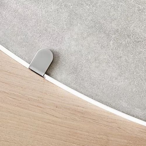 Eberhart Furniture Hector Zusatzplatten 120 120-170 cm – Helle Eiche