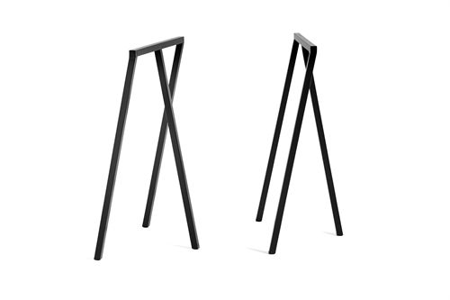 HAY Loop Stand Frame H:95 cm sæt af 2 - Black