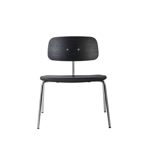 Montana Kevi 2063 Loungestol  - Sort Ask/Krom 