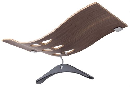 LoCa HANX Hutablage L: 79 cm – Walnuss