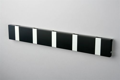 KNAX Lite 5 knagerække L: 33cm - Sort/Grå