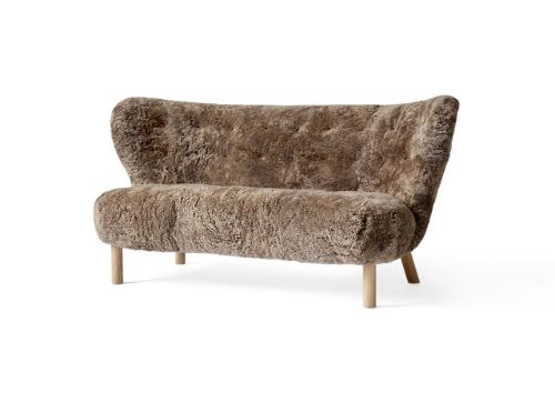 &Tradition Little Petra VB2 Sofa L: 150 cm - Oiled Oak/Sheepskin Sahara