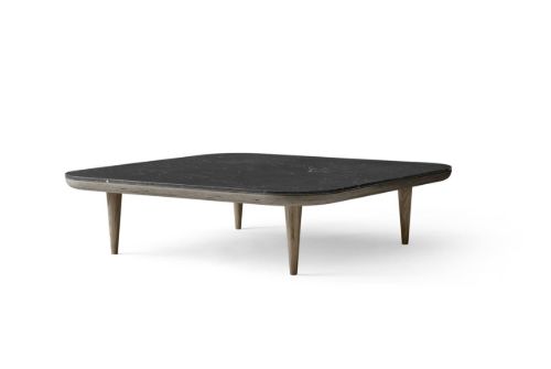 &Tradition Fly SC11 Lounge Table 120x120 cm - Smoked Oiled Oak/Honed Nero Marquina