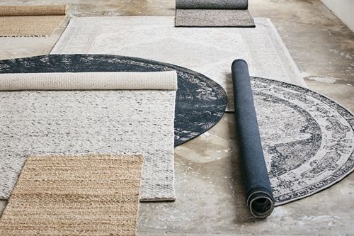 Nordal Pearl Woven Teppich 160x240 cm - Sand/Beige