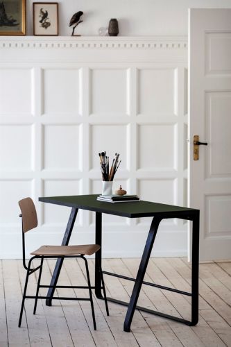 Bent Hansen Hemingway Schreibtisch H: 73,5 cm – Schwarz/Grün