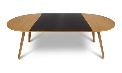 Bent Hansen Primum Esstisch mit Verlängerung Ø: 120 cm – Eiche/Eichenbeine