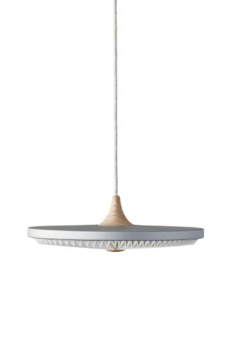 Le Klint Soleil Pendant S Ø: 35 cm - Silver Cloud/Paper