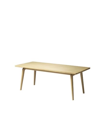 FDB Furniture D104 Isabel Ahm Couchtisch Åstrup 55x120 cm - Natureiche