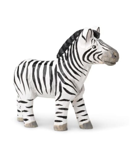 Ferm Living Animal Hand-Carved H: 13,5 cm - Zebra
