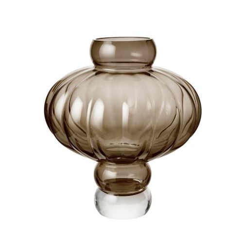 Louise Roe Balloon Vase #03 H: 40 cm - Smoke