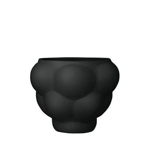Louise Roe Balloon Bowl #05 H: 22 cm - Ink Black