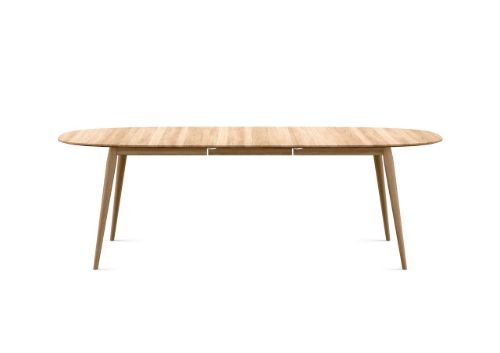 Bruunmunch PLAYdinner Lamé Esstisch mit Verlängerung 180x105 cm - Naturgeölte Eiche