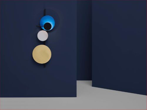 Please Wait to be Seated Planet Lampe L: 98 cm – Electric Blue