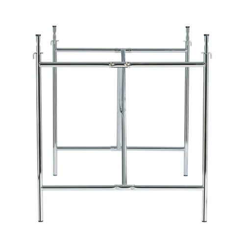 Please Wait To Be Seated Eiermann Dining H: 66 cm – Chrom/Grau
