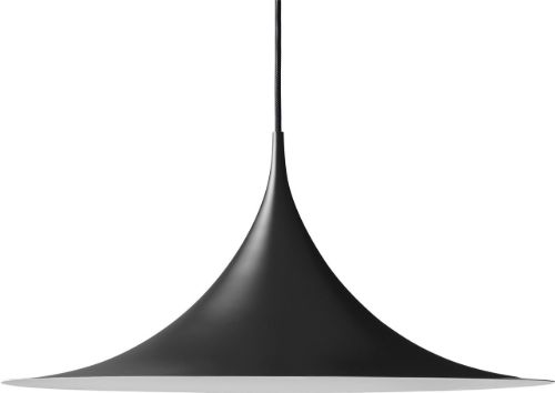 GUBI Semi Pendant Ø: 90 cm - Black Semi Matt