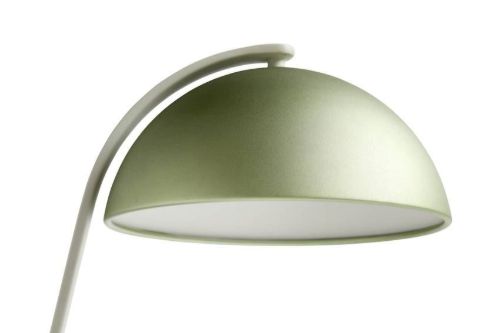 HAY Cloche Tischlampe H: 43 cm - Mintgrün/Schwarz