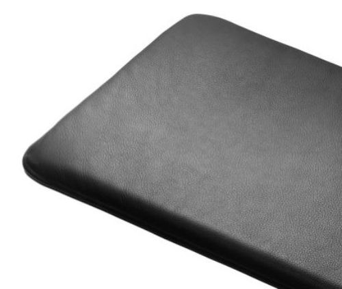 FDB Furniture R6 Kissen für Radius L: 65 cm – Schwarzes Leder